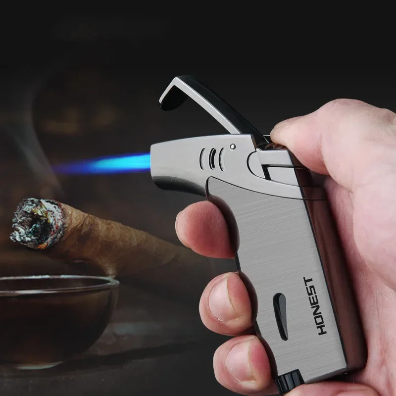 Smoking Gun Kit - インフレータブルブタンガススプレー,ウインドブレーカー,葉巻,蚊,線香,灸,喫煙キット