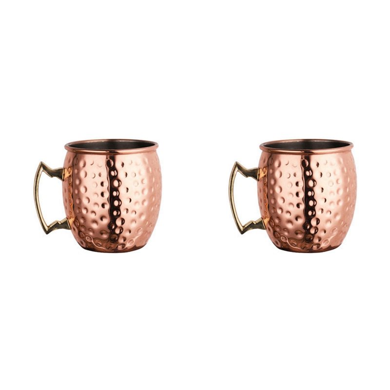 JHD 2X モスクワミュールカップ ステンレス製カクテルマ - Mule Copper Mug のレビューと価格