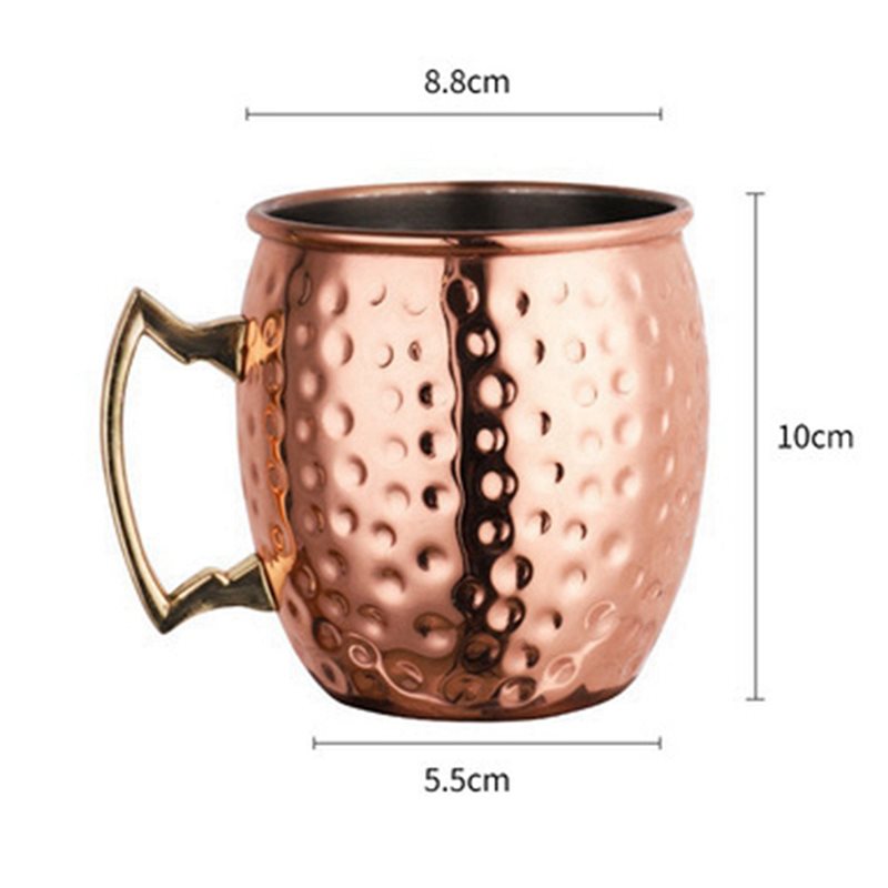 JHD 2X モスクワミュールカップ ステンレス製カクテルマ - Mule Copper Mug のレビューと価格