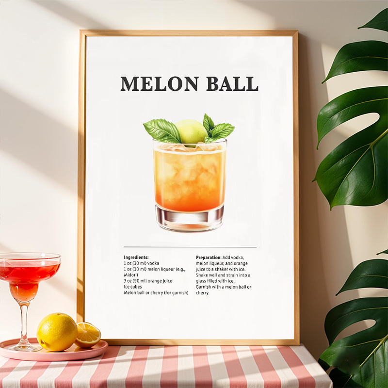 コーヒー飲料レシピカクテルウイスキーラテポスタープリントキャ - Home Bar And Coffee のレビューと価格