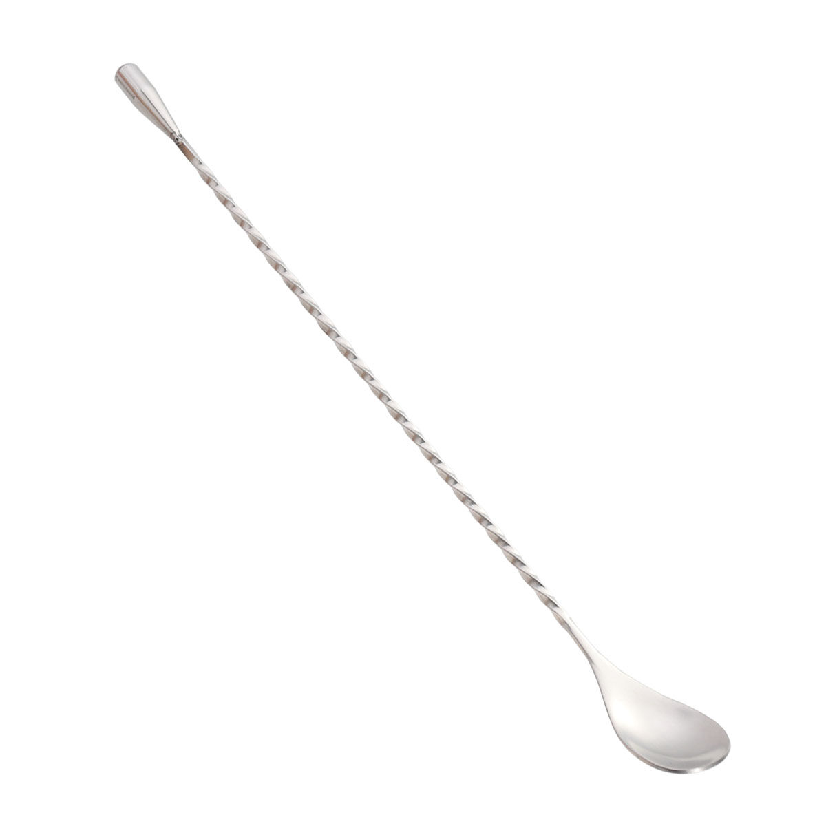 プロ仕様 31cm ツイストステンレススチール製カクテルスプ - Bar Spoon Twisted のレビューと価格