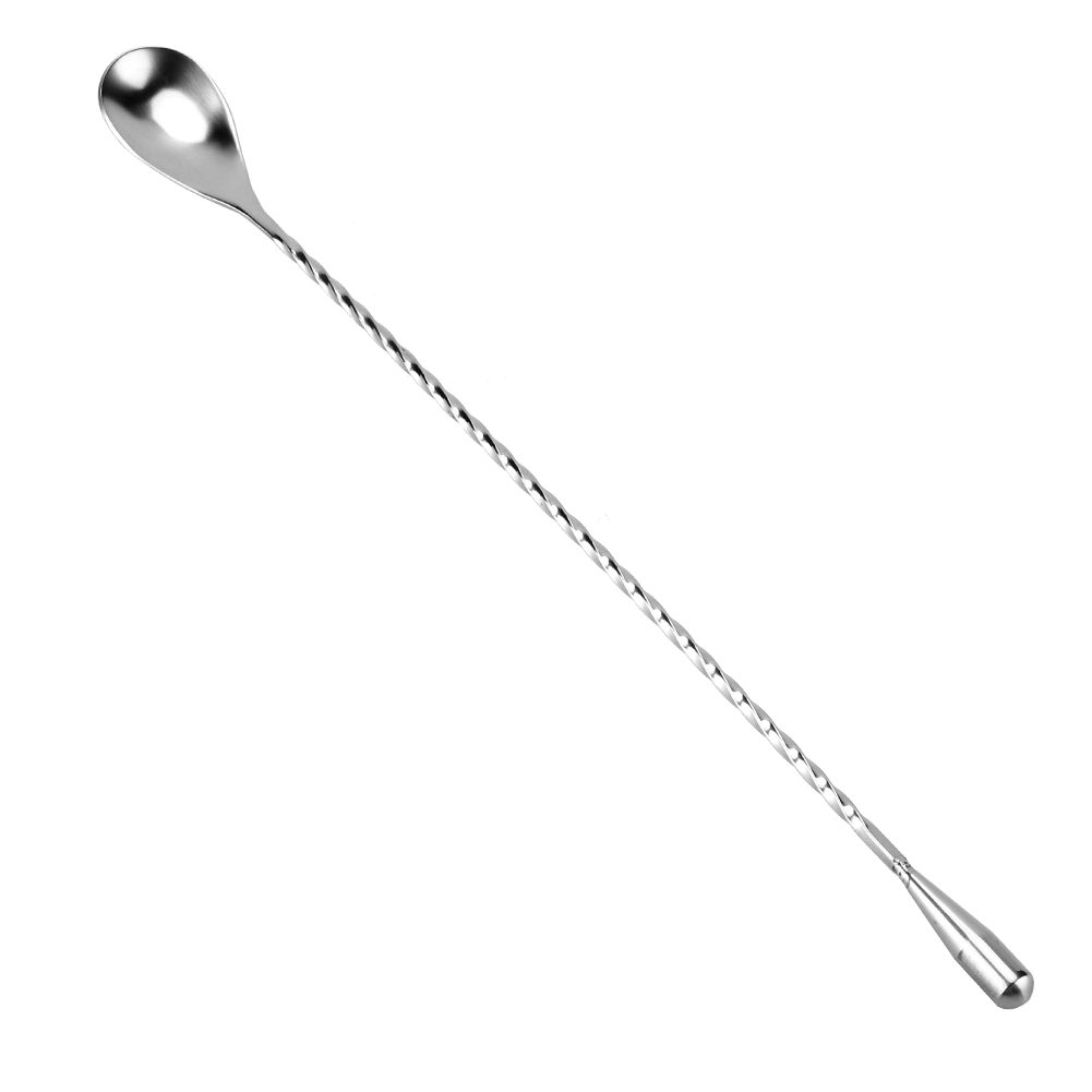 ステンレス鋼バースプーンロングハンドルカクテルミキシングスプ - Bar Spoon Twisted のレビューと価格