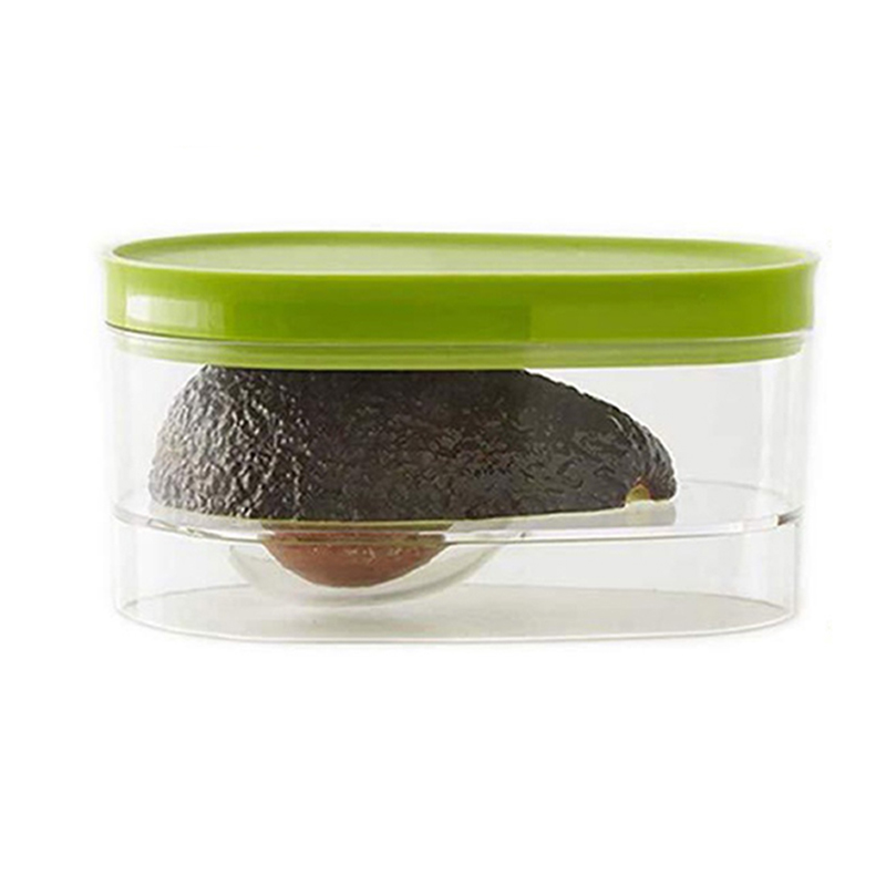 アボカド食品保存ボックス省スペースプラスチックフルーツコンテ - Home Bar And Kitchen のレビューと価格