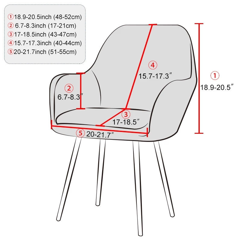 1/4/6 個弾性ポーラーフリースハイアームチェアカバーダイ - Home Bar Seating のレビューと価格