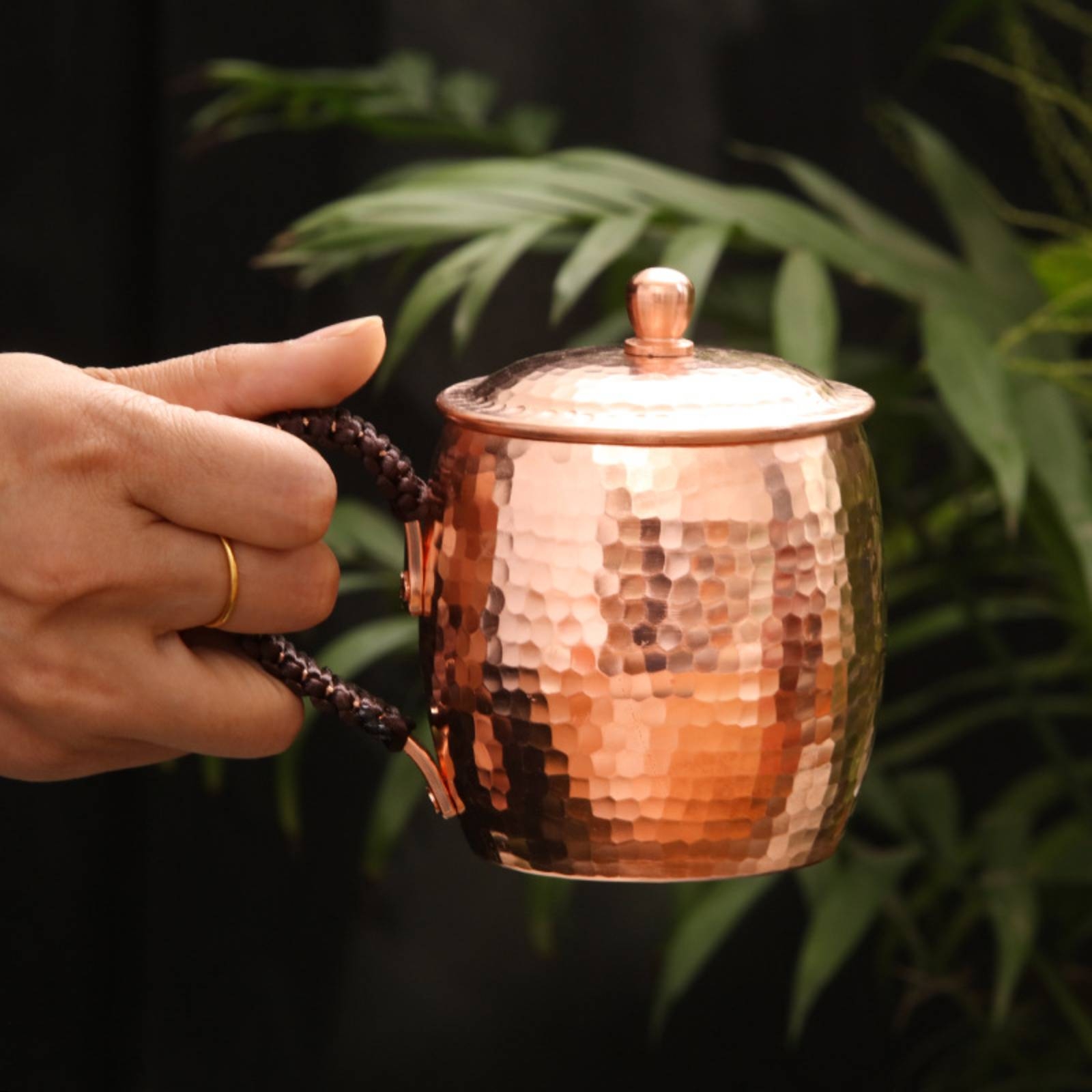 2個セット 手作り銅製ティーカップ 頑丈な手作り銅カップ モ - Mule Copper Mug のレビューと価格