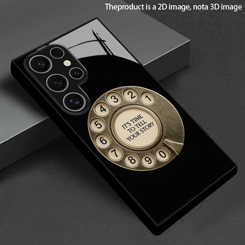 2Dダイヤルパッドパターンのヴィンテージ風スマホケース Sa - Old Fashioned Glass のレビューと価格