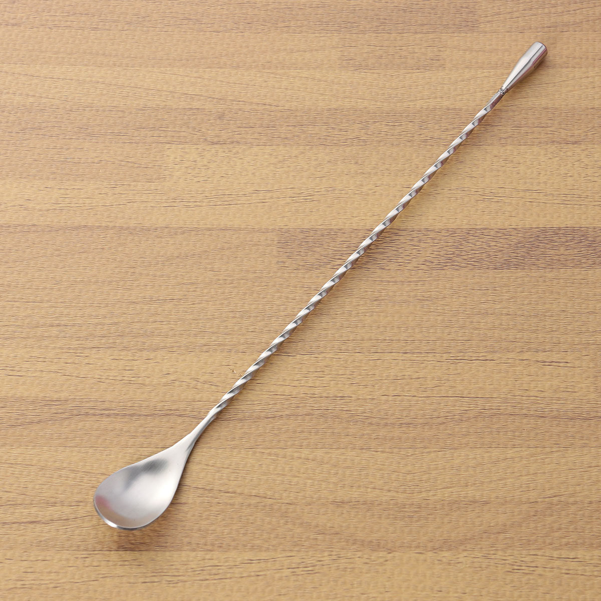 ステンレススチール304製カクテルツイストバースプーン、ネジ - Bar Spoon Twisted のレビューと価格
