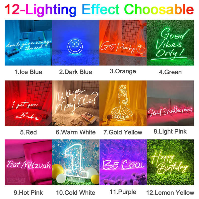 カスタムLEDネオンサイン LEDライト パーソナライズされ - Home Bar Accessories のレビューと価格